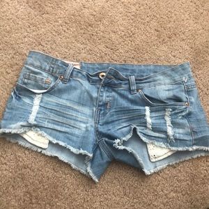 jean shorts